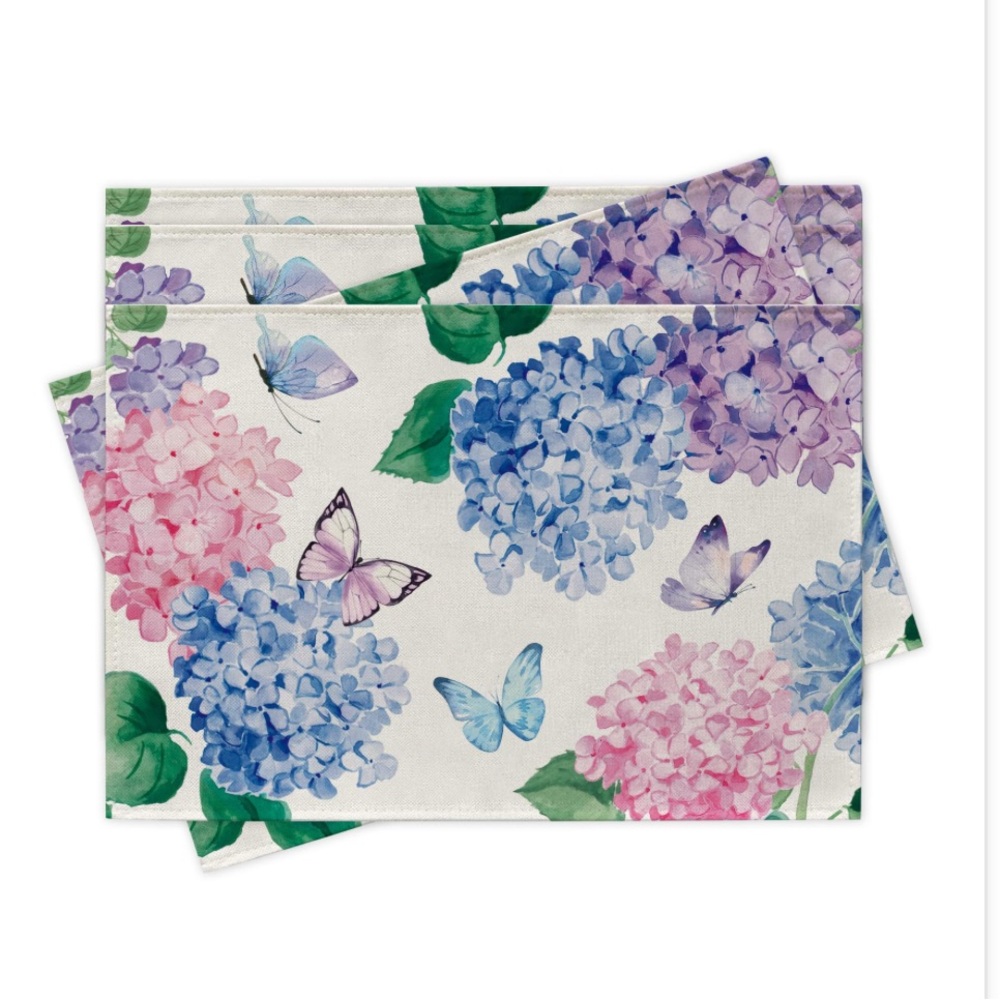 Floral Butterfly Placemats